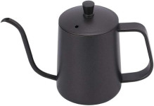 Gooseneck Stainless Steel Coffee Kettle black (350 ml)