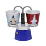 Bialetti Mini Express 2 Cups Espresso Maker – Blue