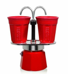 Bialetti Mini R 2 Cups Espresso Maker – Red