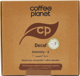 coffee planet -new Decaf capsules -25 caps