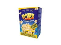 Popz Butter Microwave Popcorn 3x90g