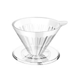 Time More PCTG Crystal Eye Dripper PC Holder 1-2 Cups