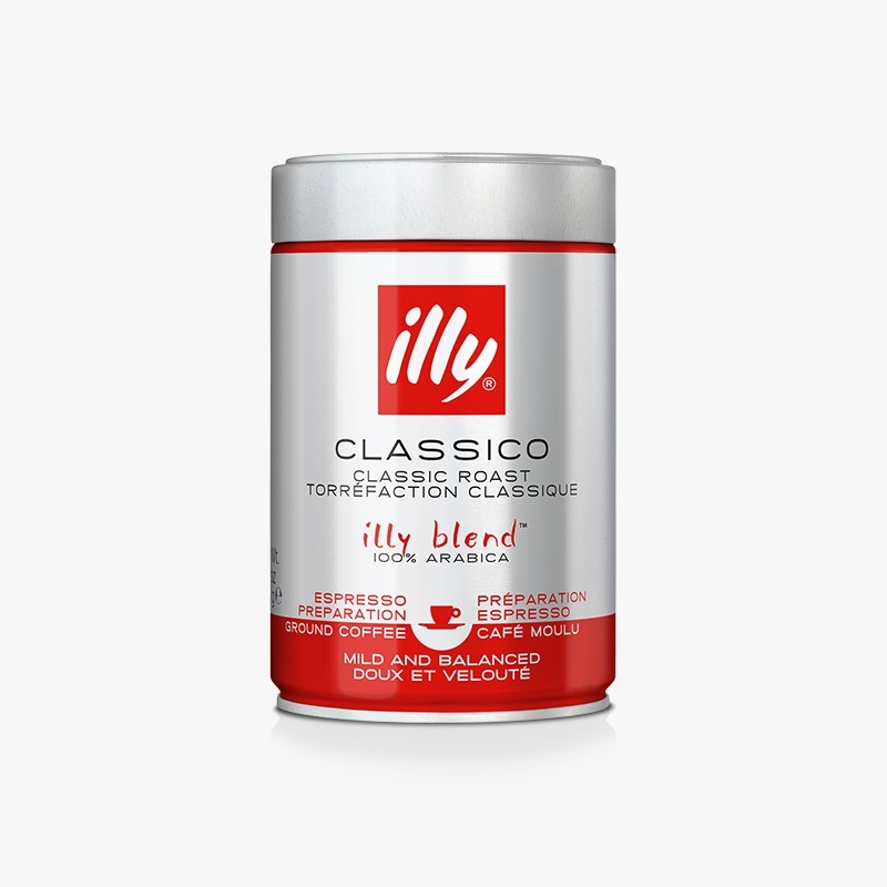 Illy  Classico Grounded - 250gm Illy  Classico Grounded - 250gm