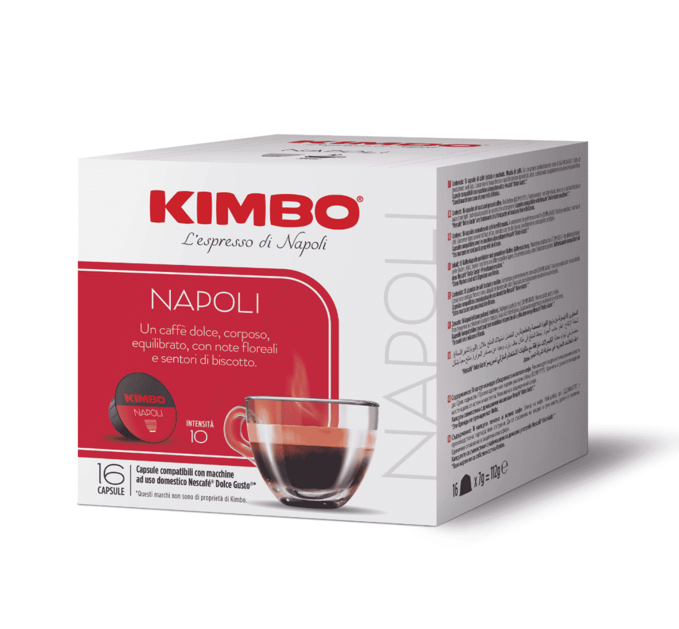 kimbo Napoli Dolce Gusto 16 Capsules 