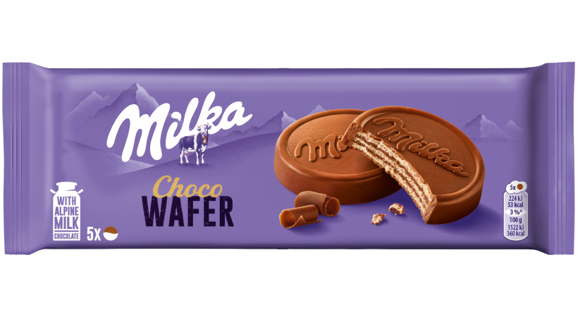 Milka Choco Wafer 100g