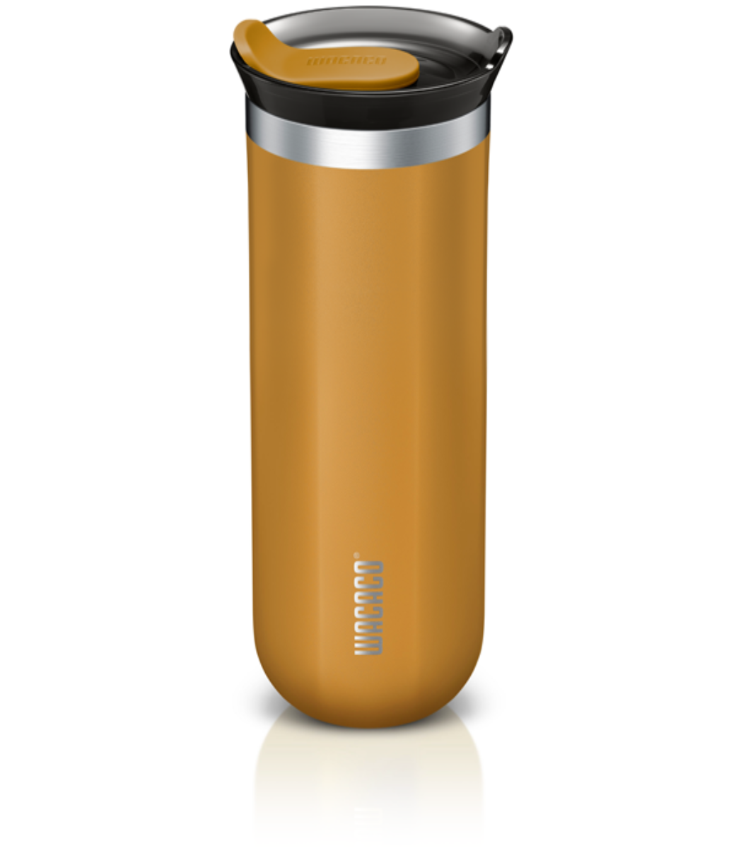 Wacaco Octaroma Grande Amber Yellow Vacuum Insulted Mug Wacaco Octaroma Grande Amber Yellow Vacuum Insulted Mug