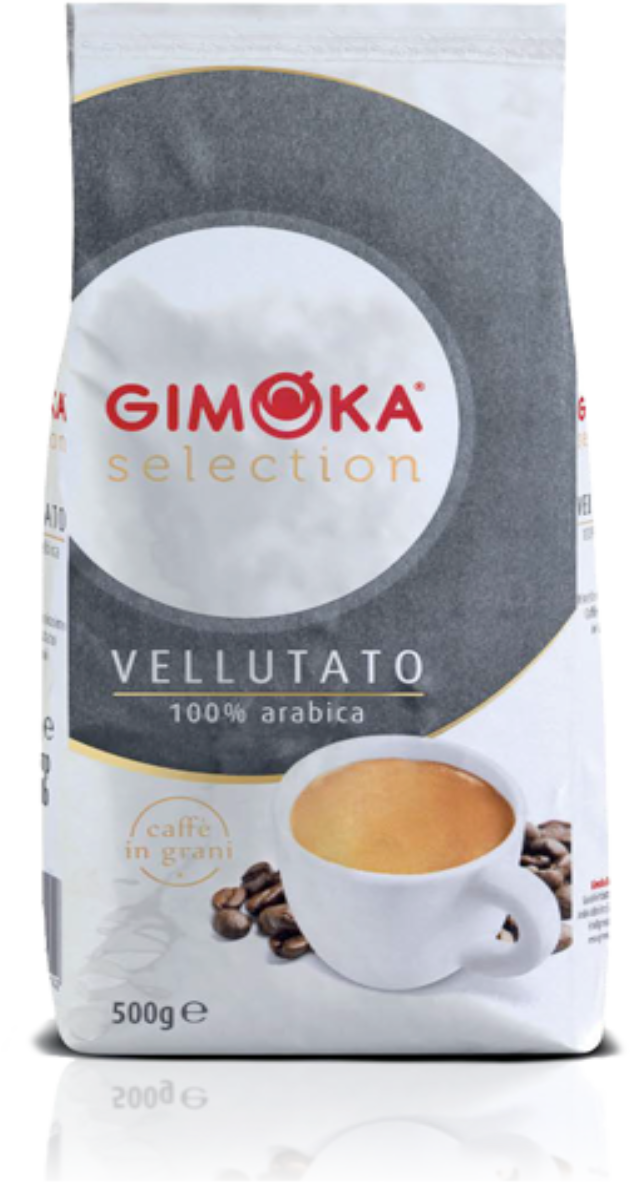 Gimoka Vellutato 100% Arabica - 500 beans