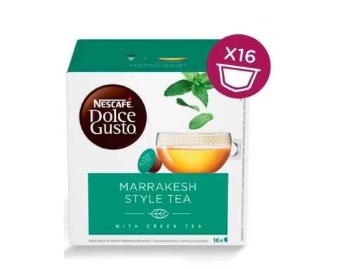 Nescafe Marrakesh Style Tea Dolce Gusto Coffee Capsules - 16 Capsules