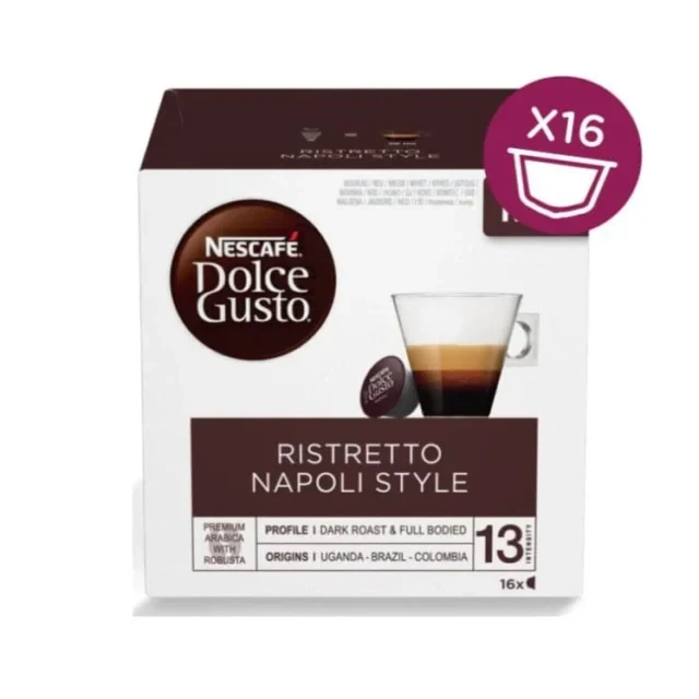 Nescafe Dolce Gusto Ristretto Napoli Style – 16 capsules