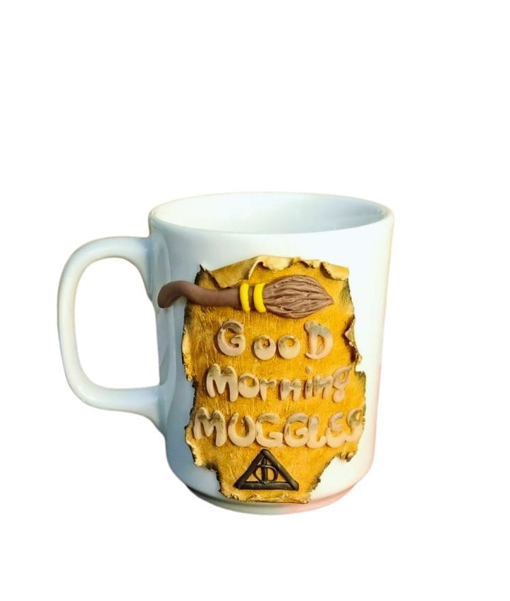 Good Morning Muggles Egyptian Handmade Mug