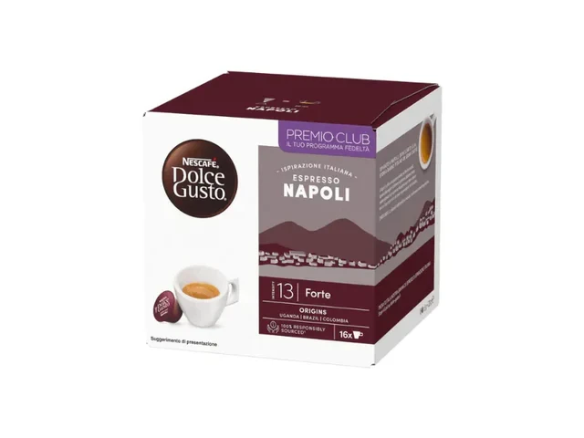 Nescafe Dolce Gusto Espresso Napoli Coffee Capsules - 16 Capsules