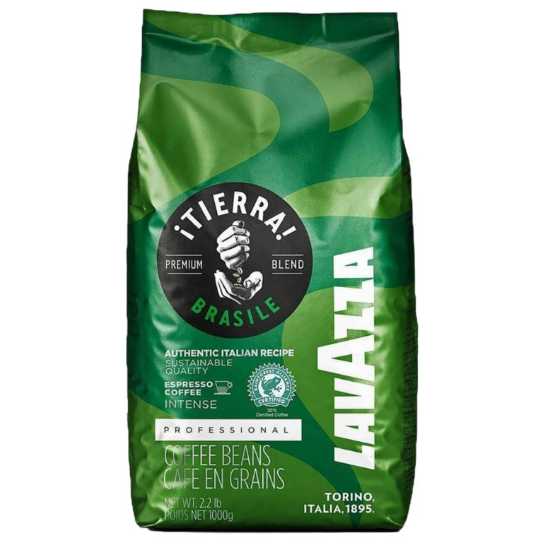 Lavazza Tierra Brasile Whole Beans 1 Kg