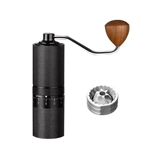 Manual Coffee Grinder, 420 Stainless Steel, 60 Adjustable Grind Settings
