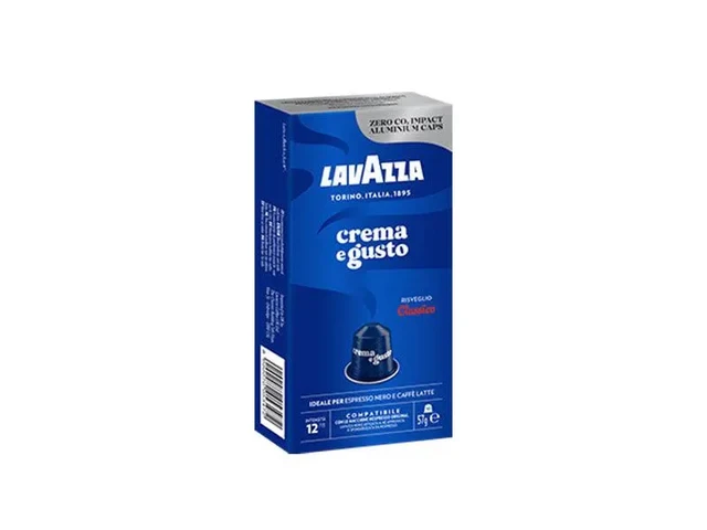 Lavazza Crema e Gusto Classico Coffee Capsules - 10 Capsules
