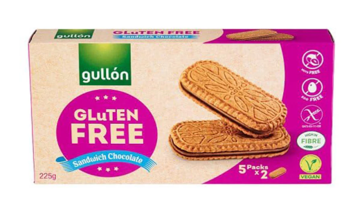 Gullon - Sandwich Crema Chocolate - Gluten Free - 225g